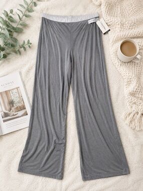 Calvin Klein Sleepwear Gray Lounge Pajama Pants Size Medium NWT Soft Stretch